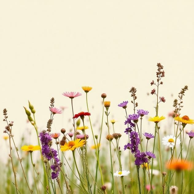 Wildflower meadow in the Weald